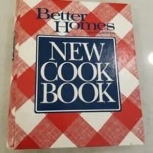Better Homes New Cook book 1989 edition hardcover 5 ring bound indexed vintage